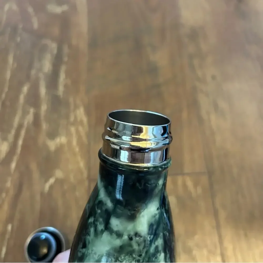 Swell 17oz Water Bottle in Baltic Green Marble